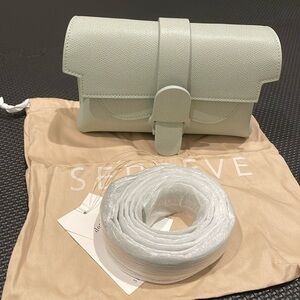 Senreve Aria belt bag - mint - new
